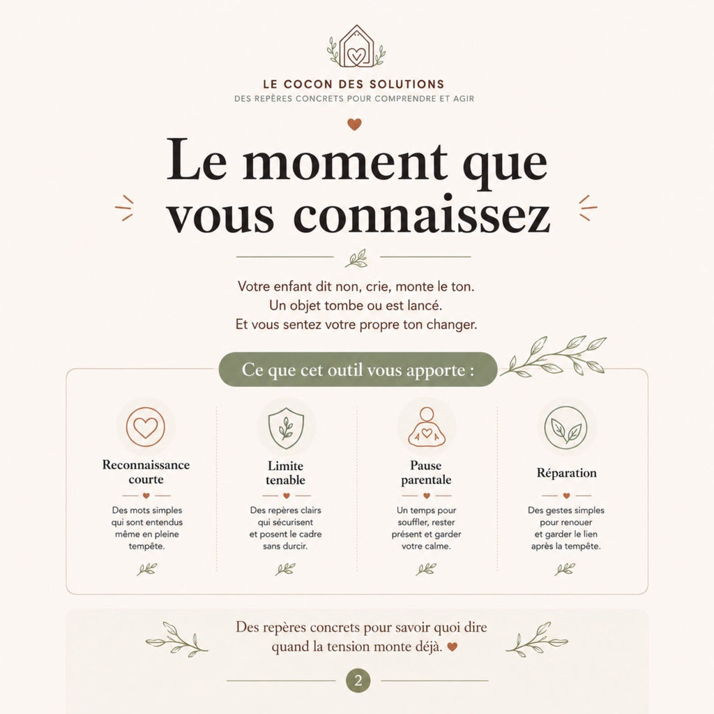 Visuel produit CAP-PAR-004 — le moment que vous connaissez