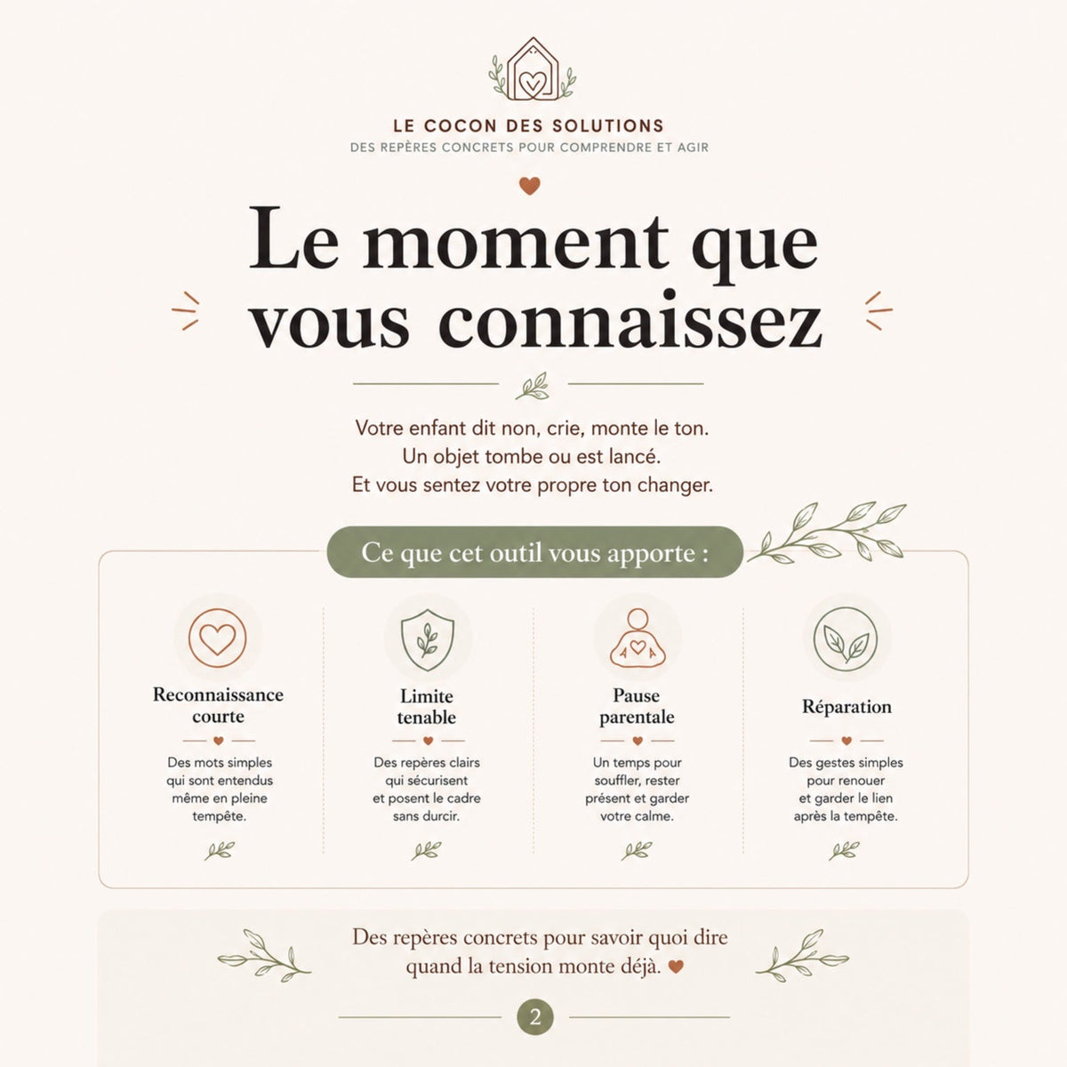 Visuel produit CAP-PAR-004 — le moment que vous connaissez