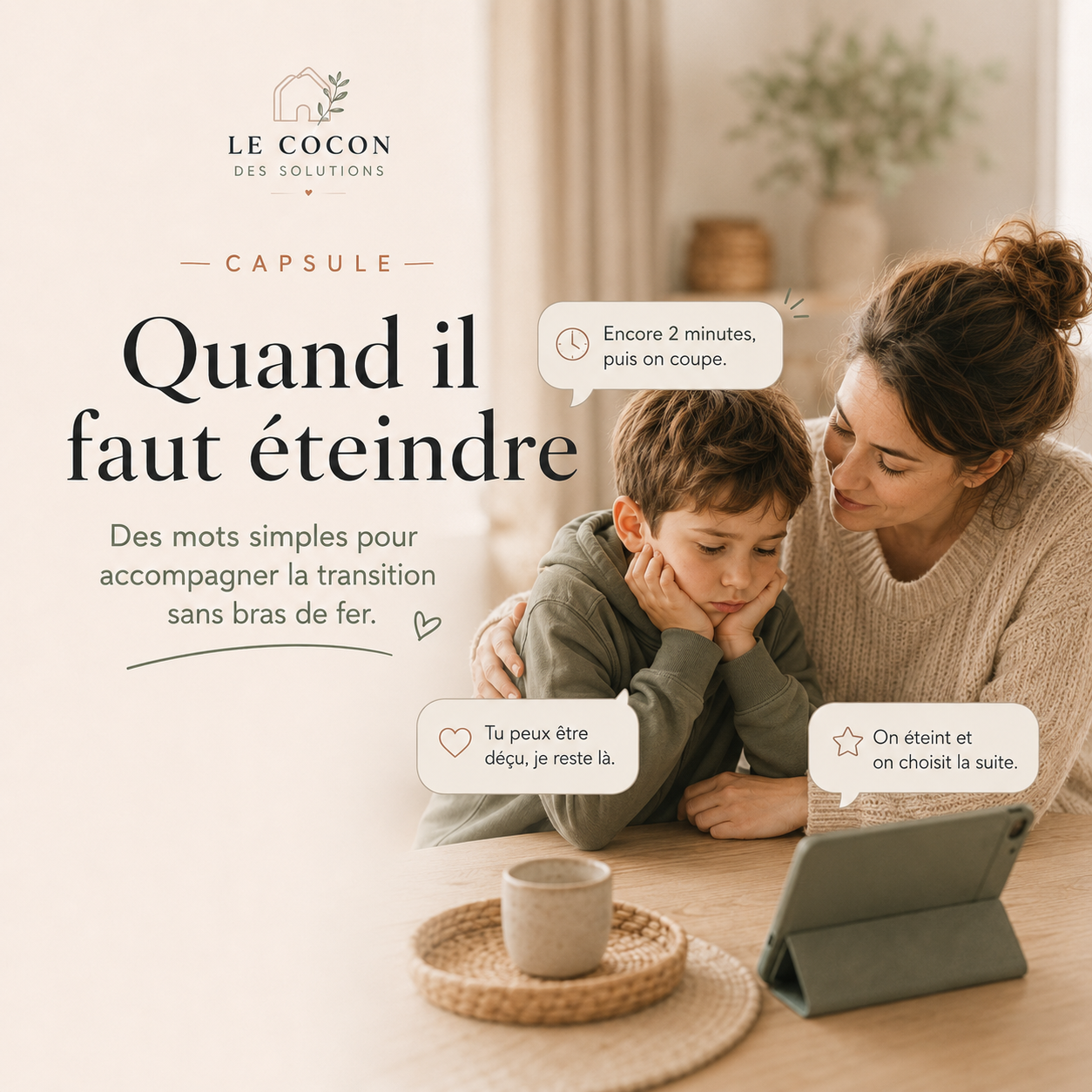 Poser les règles d’écran sans bras de fer