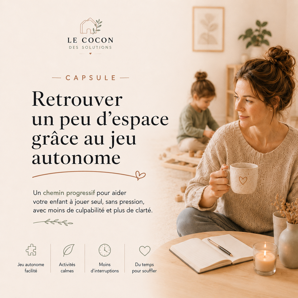 Retrouver un espace grâce au jeu autonome