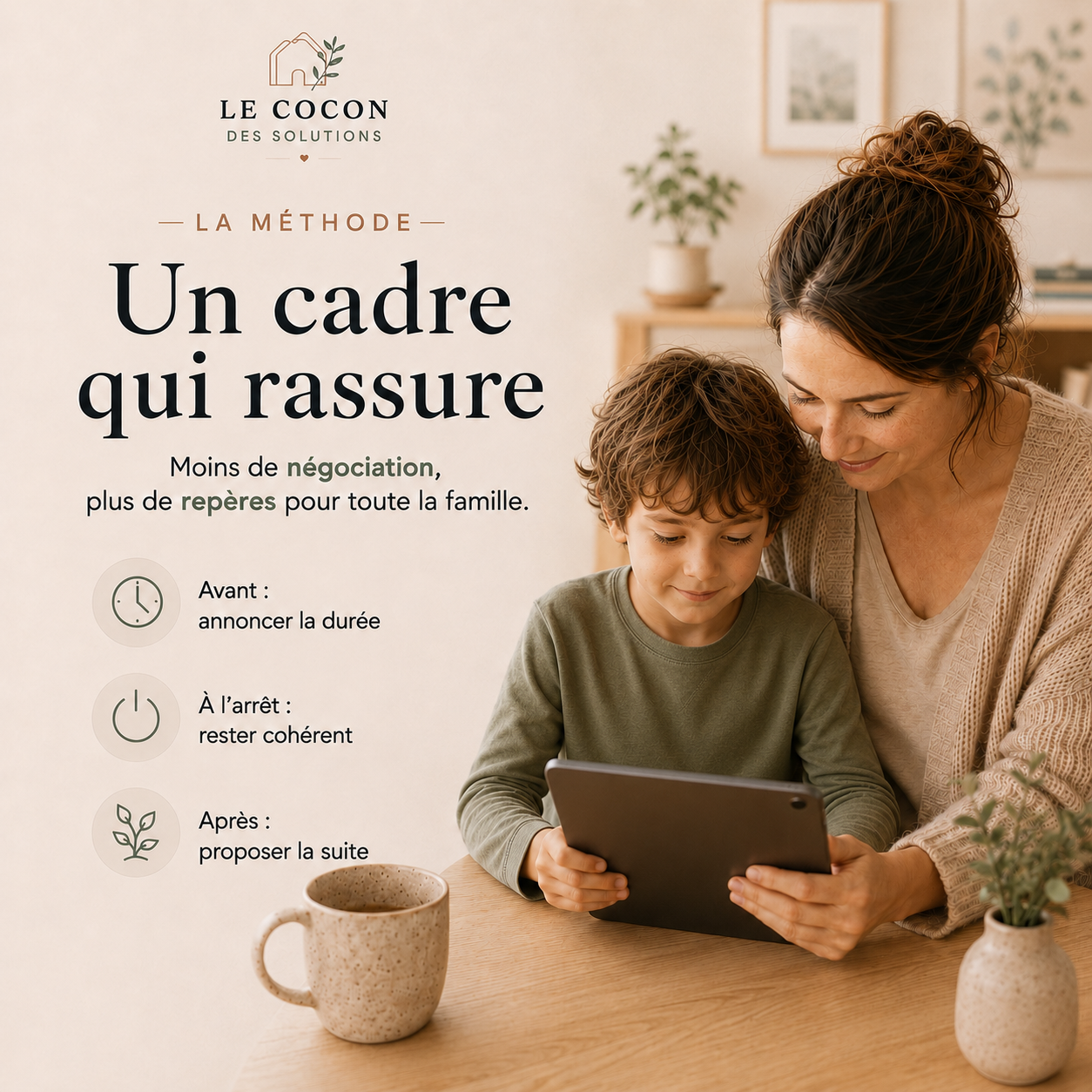 Poser les règles d’écran sans bras de fer