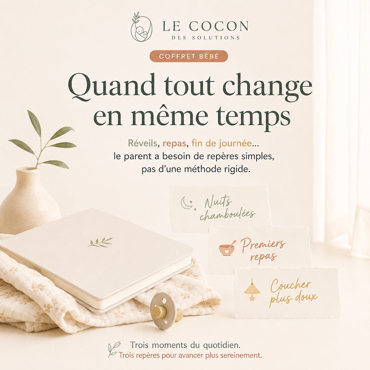 Coffret Bébé Première année plus douce - quand tout change en même temps