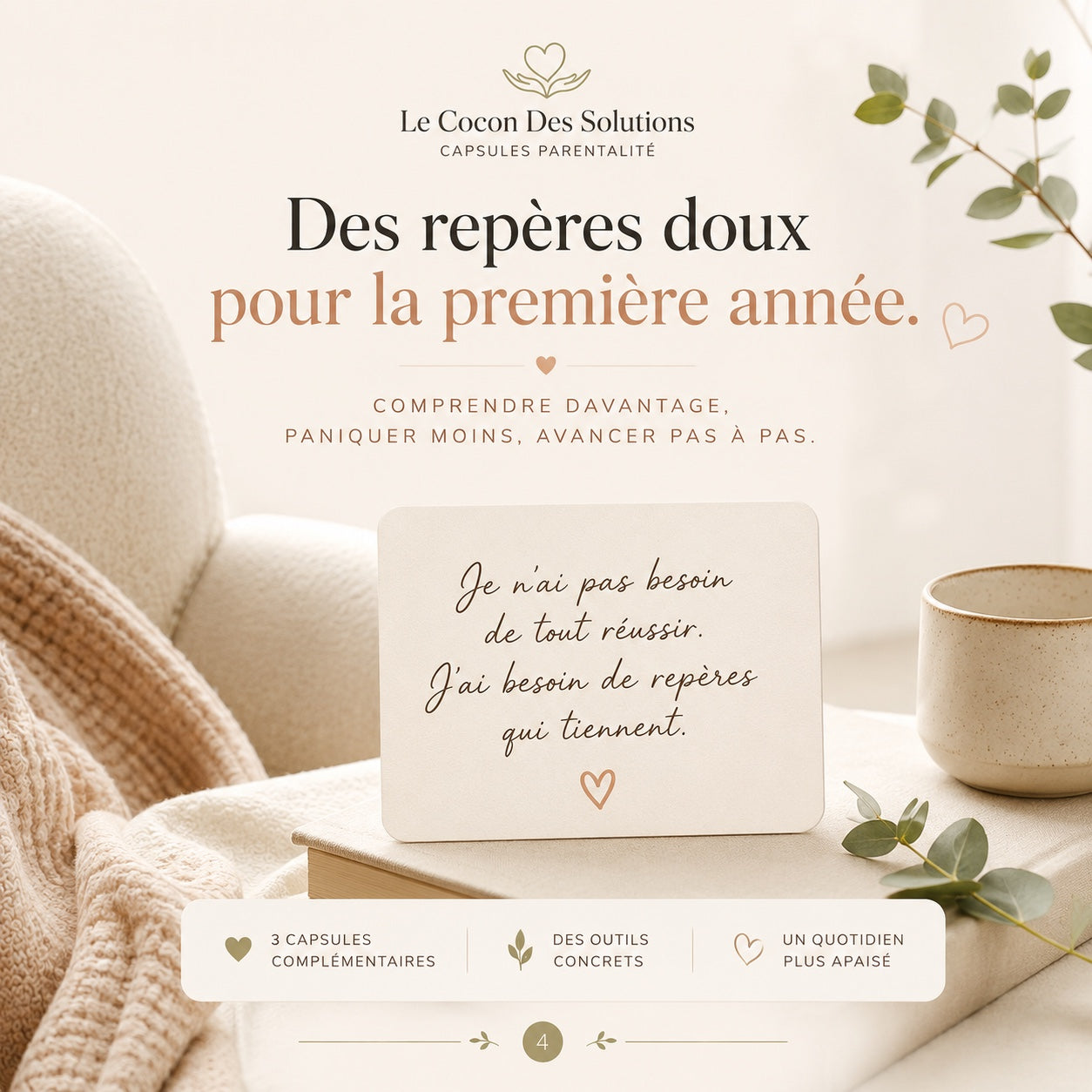 Coffret Bébé Première année plus douce - des repères doux pour la première année