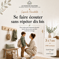 Guide numérique Se faire écouter sans répéter dix fois et carnet imprimable Avant de répéter.